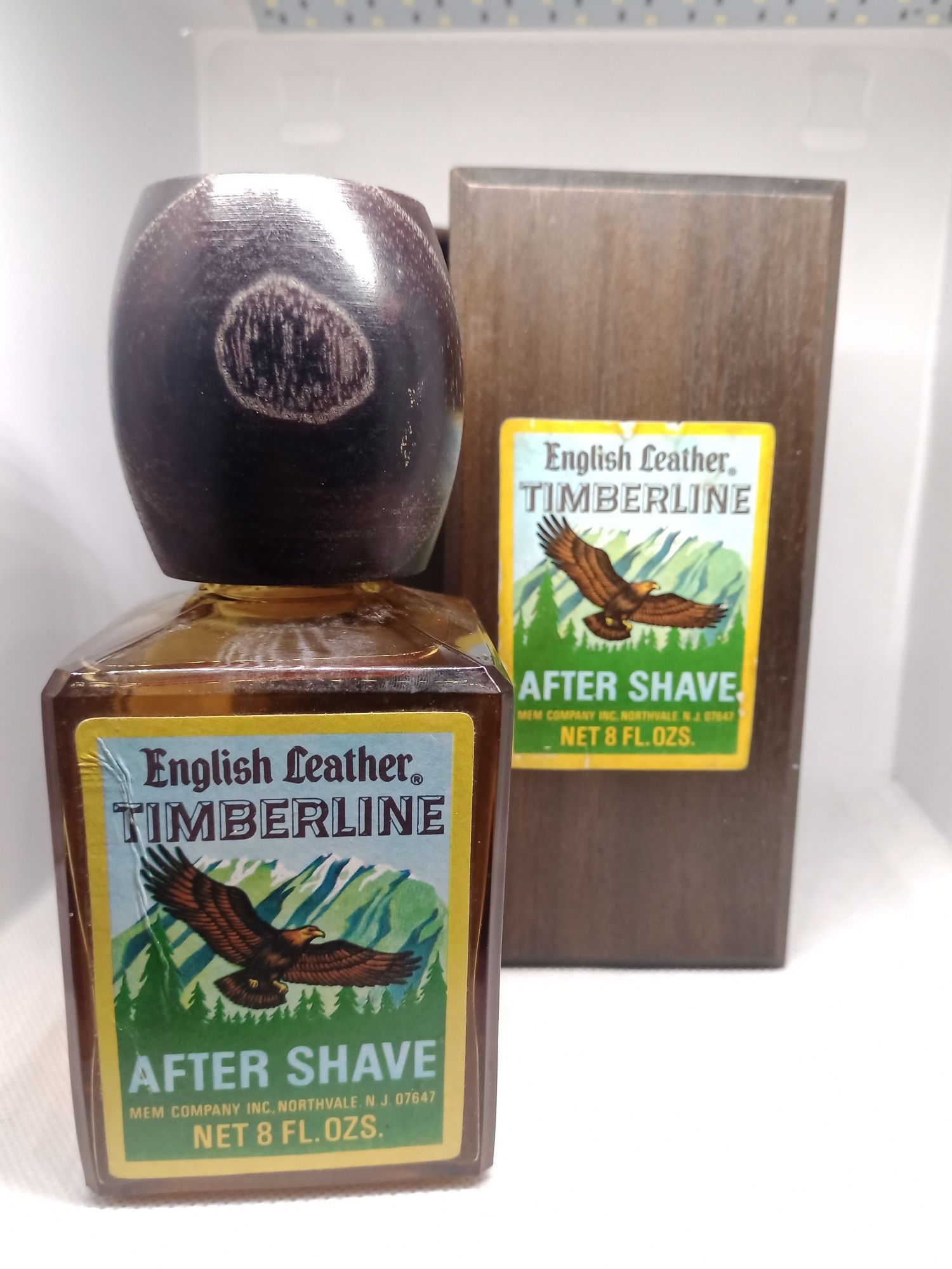 Frasco antigo de After Shave English Leather timberline