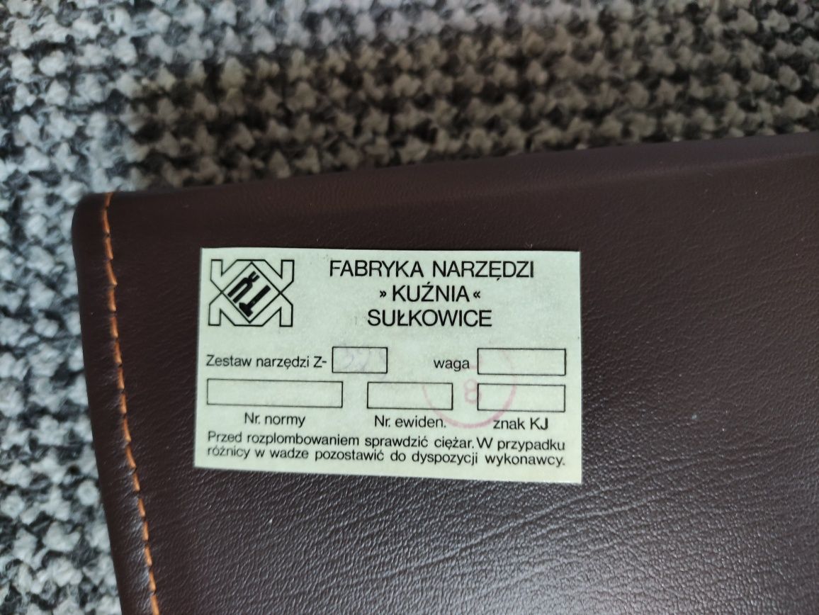 Stare narzędzia kolekcjonerskie PRL kuźnia Sułkowice komplet rarytas