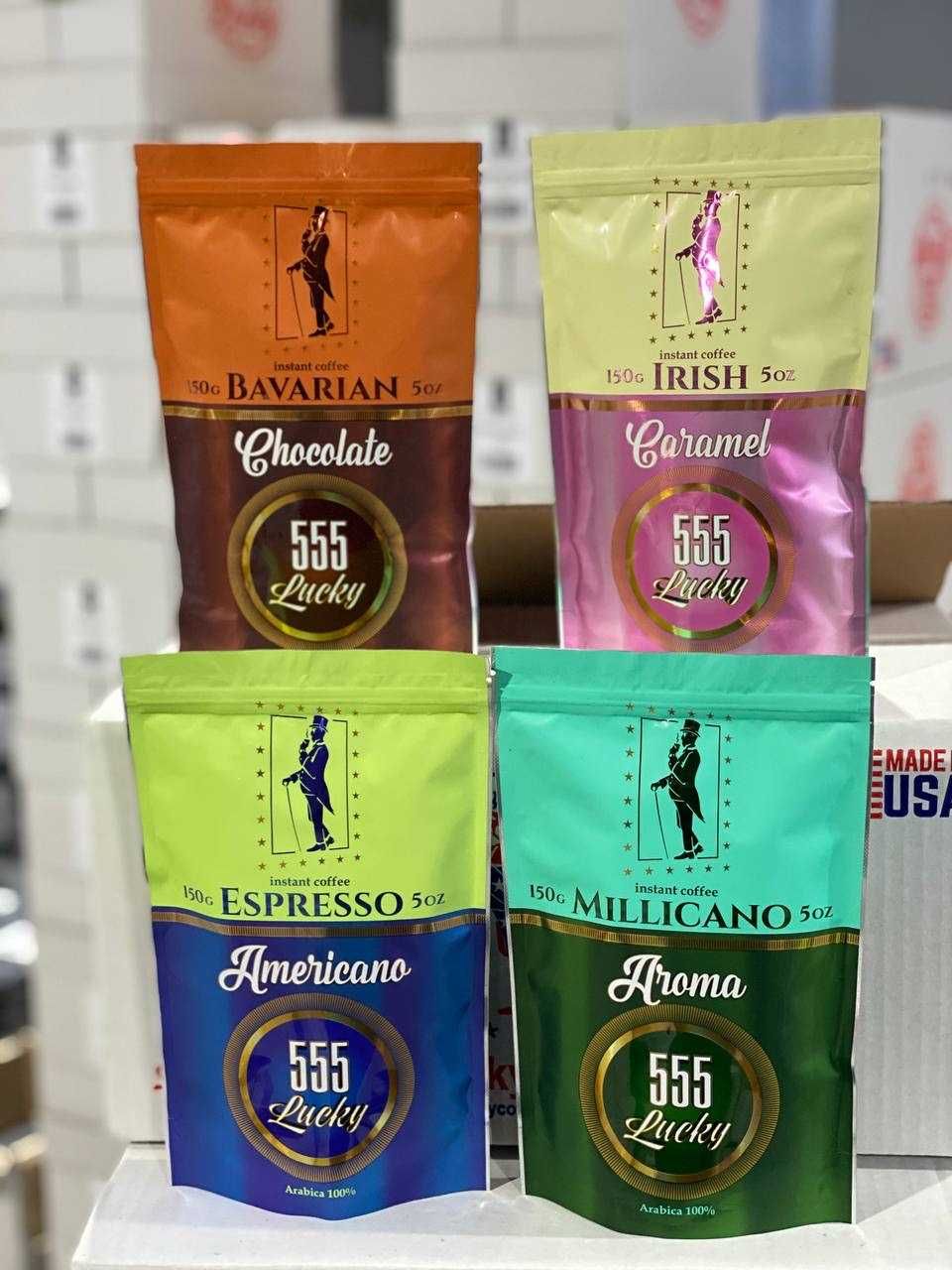 Кофе растворимый "Lucky 555 Espresso Americano" Эспрессо Американо