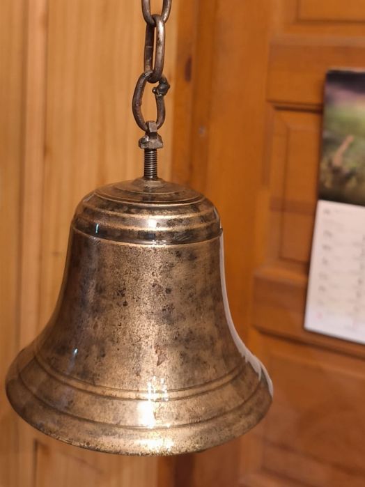 Mosiężny dzwon wys.12cm