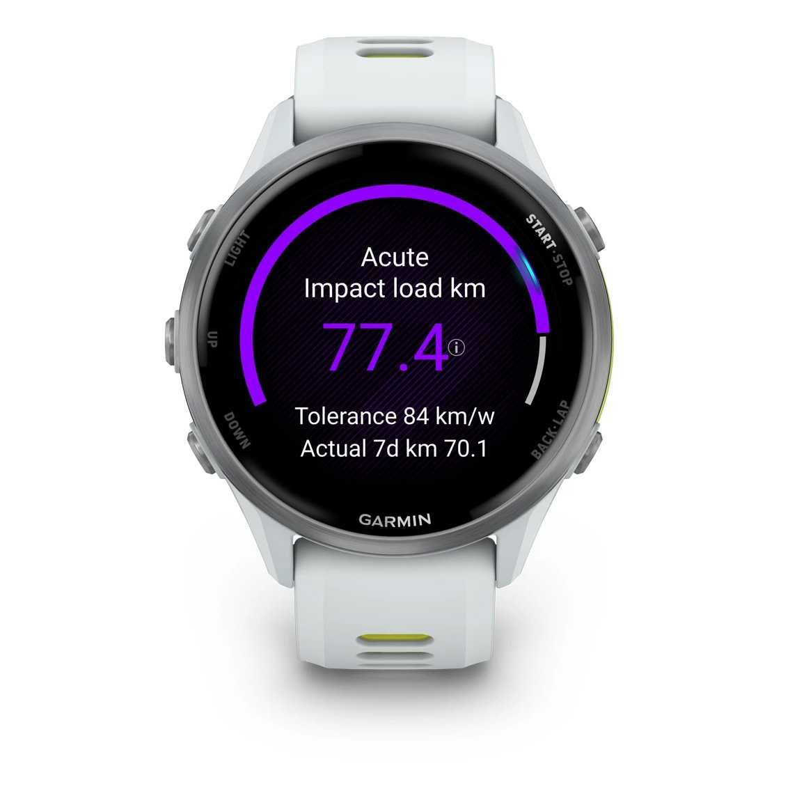 Годинник Garmin Forerunner 970 Titanium w. whitestone case translucent