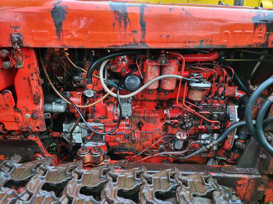 DT-75, spychacz, Równiarka,  ciągnik gąsienicowy, PODNOŚNIK!!!