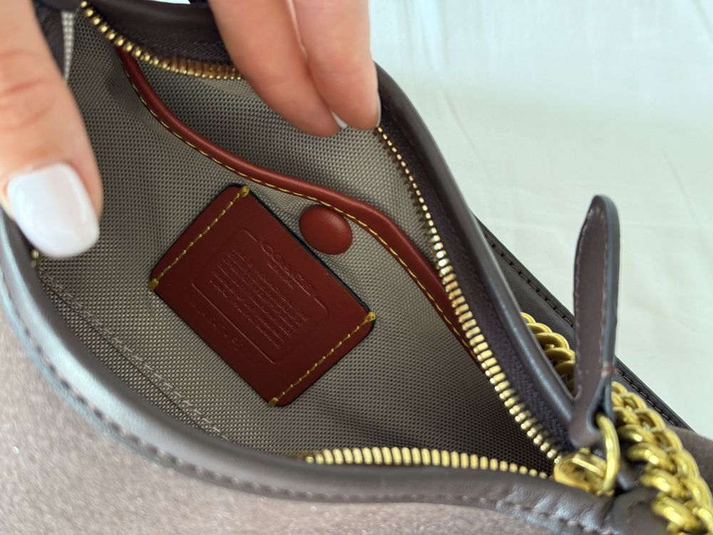 Сумка Coach коричнева