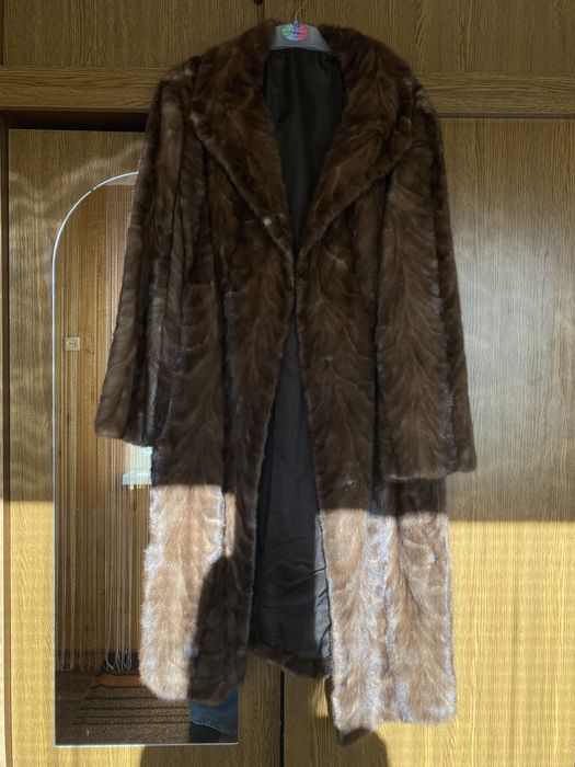 Вінтажна норкова шуба