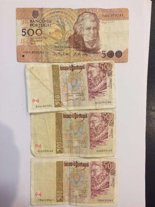 Notas 500 Escudos