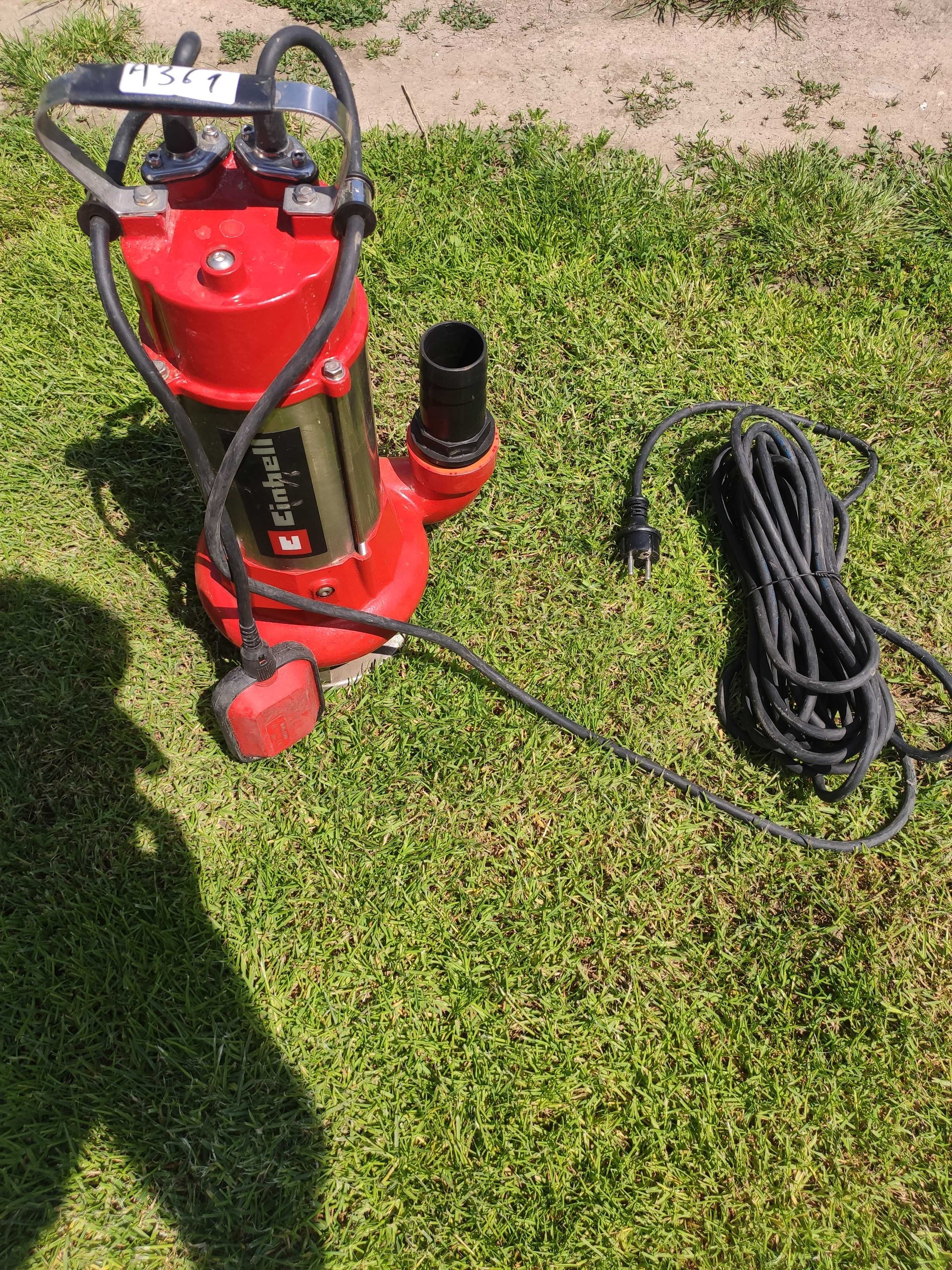 Pompa szlamowa Einhell GC-DP 1340 wydajnośc 23000 l/h do szamba A361