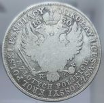 Król. Polskie, 5 złotych polskich 1830 KG  najrzadszy