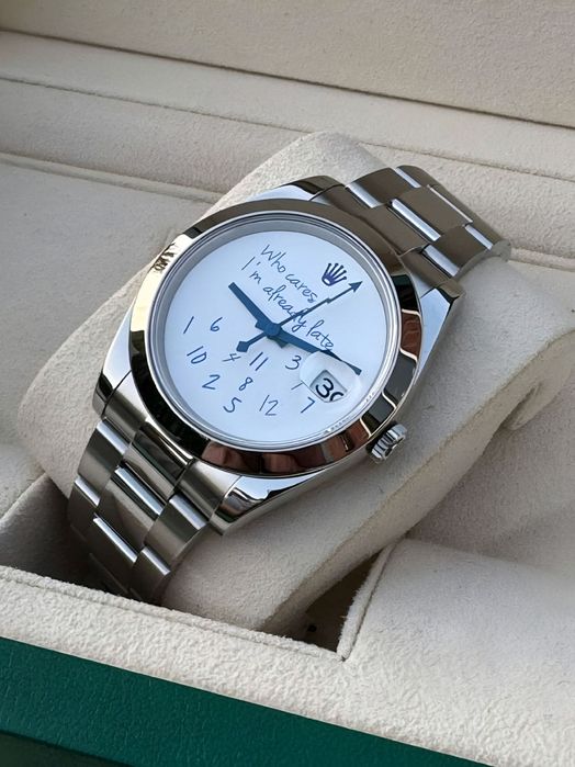 Годинник Rolex Date Just 41 / Кому какое дело, я уже опоздал