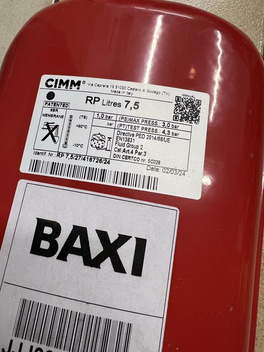 Naczynie wzbiorcze BAXI