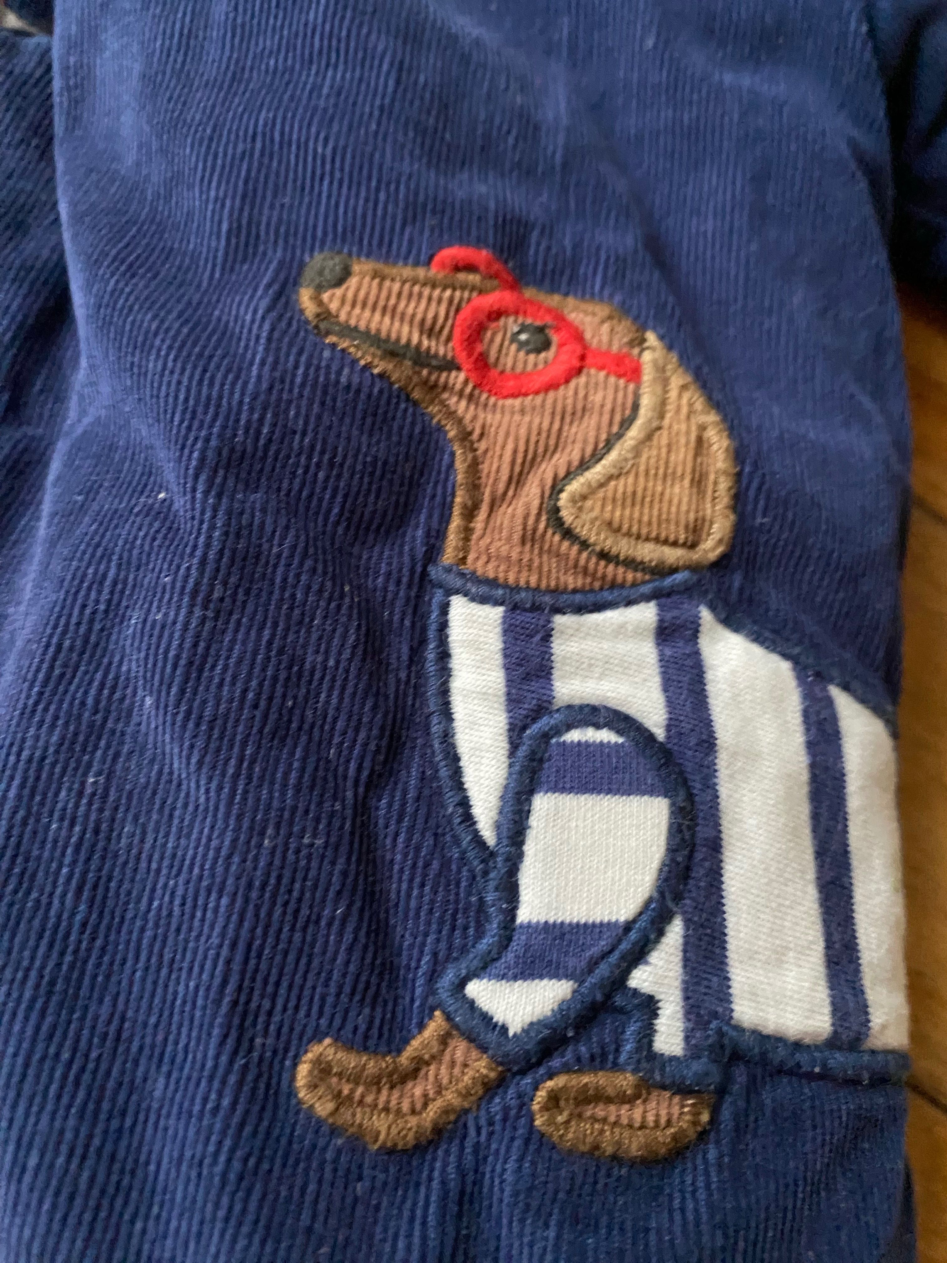 Mini Boden kurteczka przejściowa/bluza, jamnik, r. 98, 2-3 lata