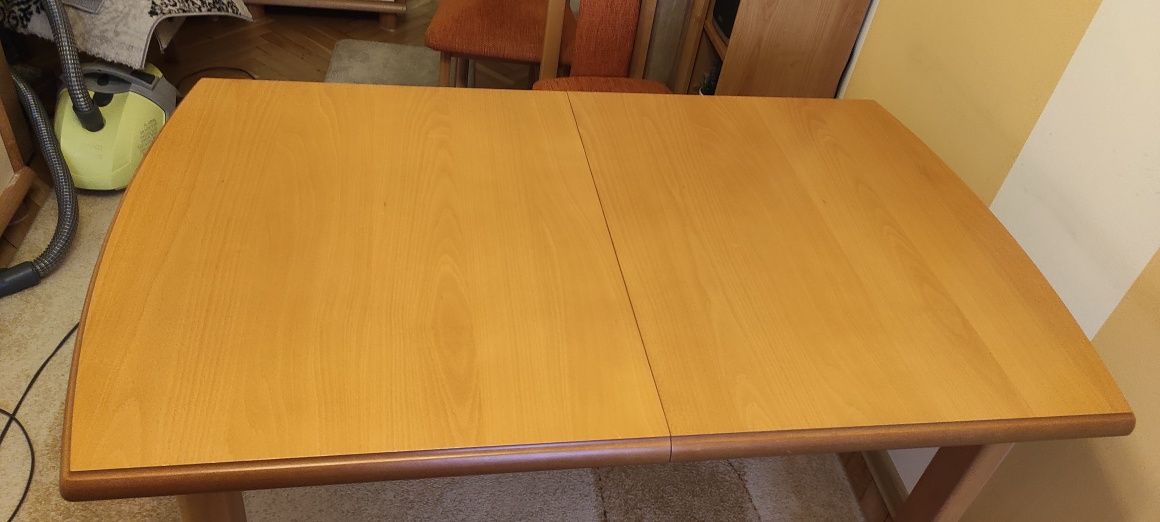 Stół rozkładany, drewno lite