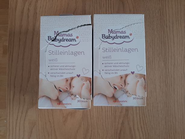 Wkładki laktacyjne jednorazowe Mamas Babydream 2 pudełka i gratisy