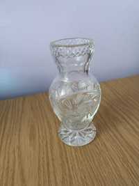 Mały wazon, kryształ PRL