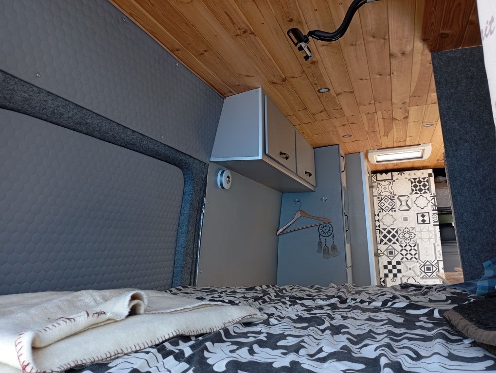 Camper Mercedes sprint mier 906 l4h2 2  zamiana na busa chłodnie