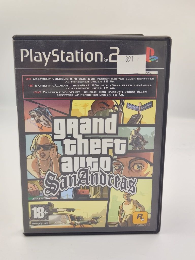 Gta San Andreas Ps2 nr 0891