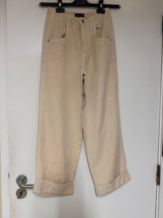 Calças de ganga rosa - Massimo Dutti (tamanho 34)