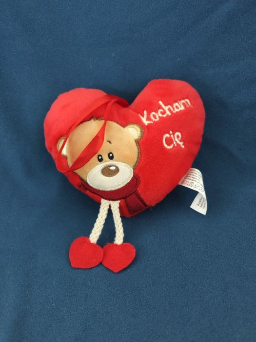 Maskotka serce miś kocham cię