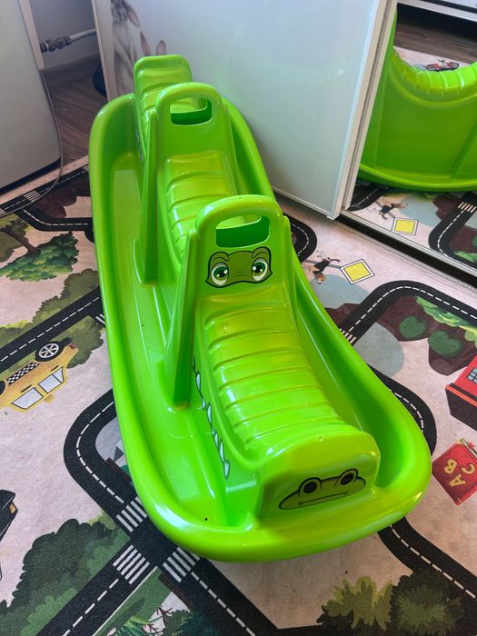 Bujak huśtawka dla dzieci krokodyl