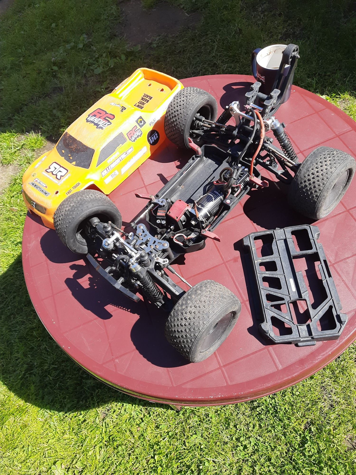 Thunder Tiger mt4g3 arrma traxxas