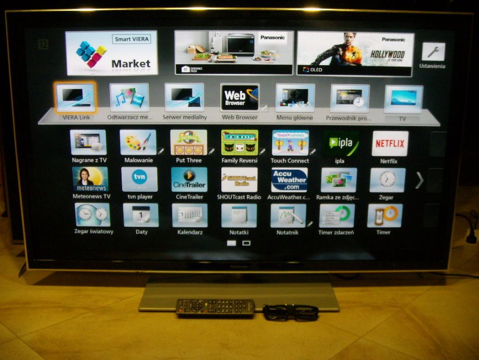 Telewizor plazmowy Panasonic TX-P55ST60 stan bdb, gwarancja...