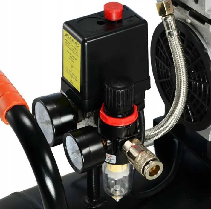 Компрессор Black безмасляный 50 л компресор безмасляний повітряний