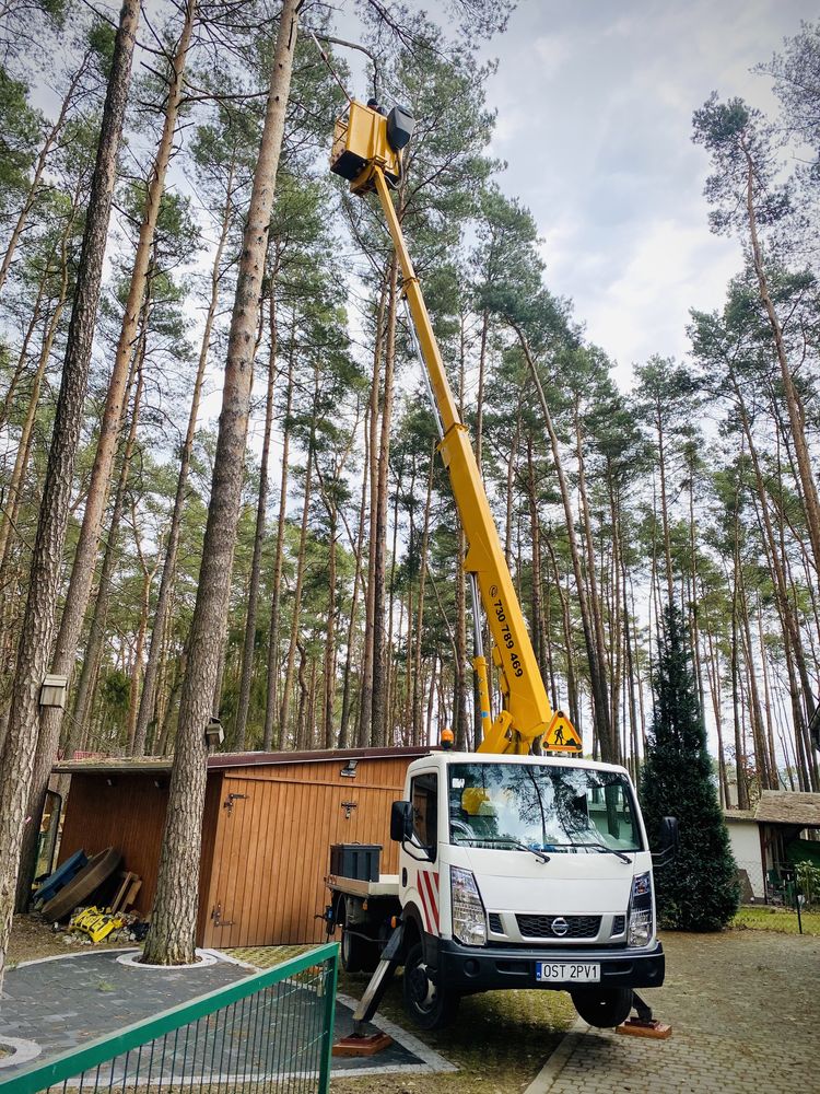 Wynajem podnośnik koszowy zwyżka Opoke i okolice