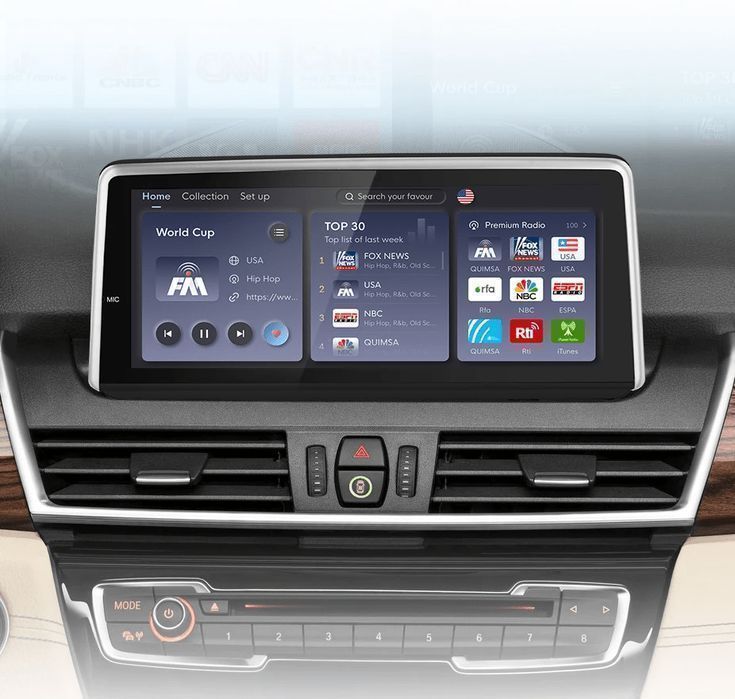 Radio nawigacyjne Android dla BMW F45 F46 F87 8.8" 8GB 128GB EVO