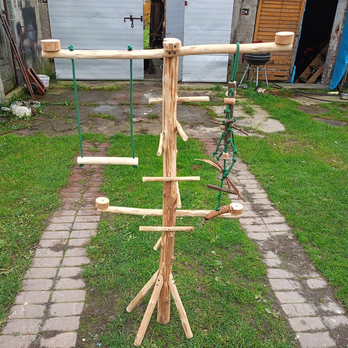 Stojak dla papug plac zabaw