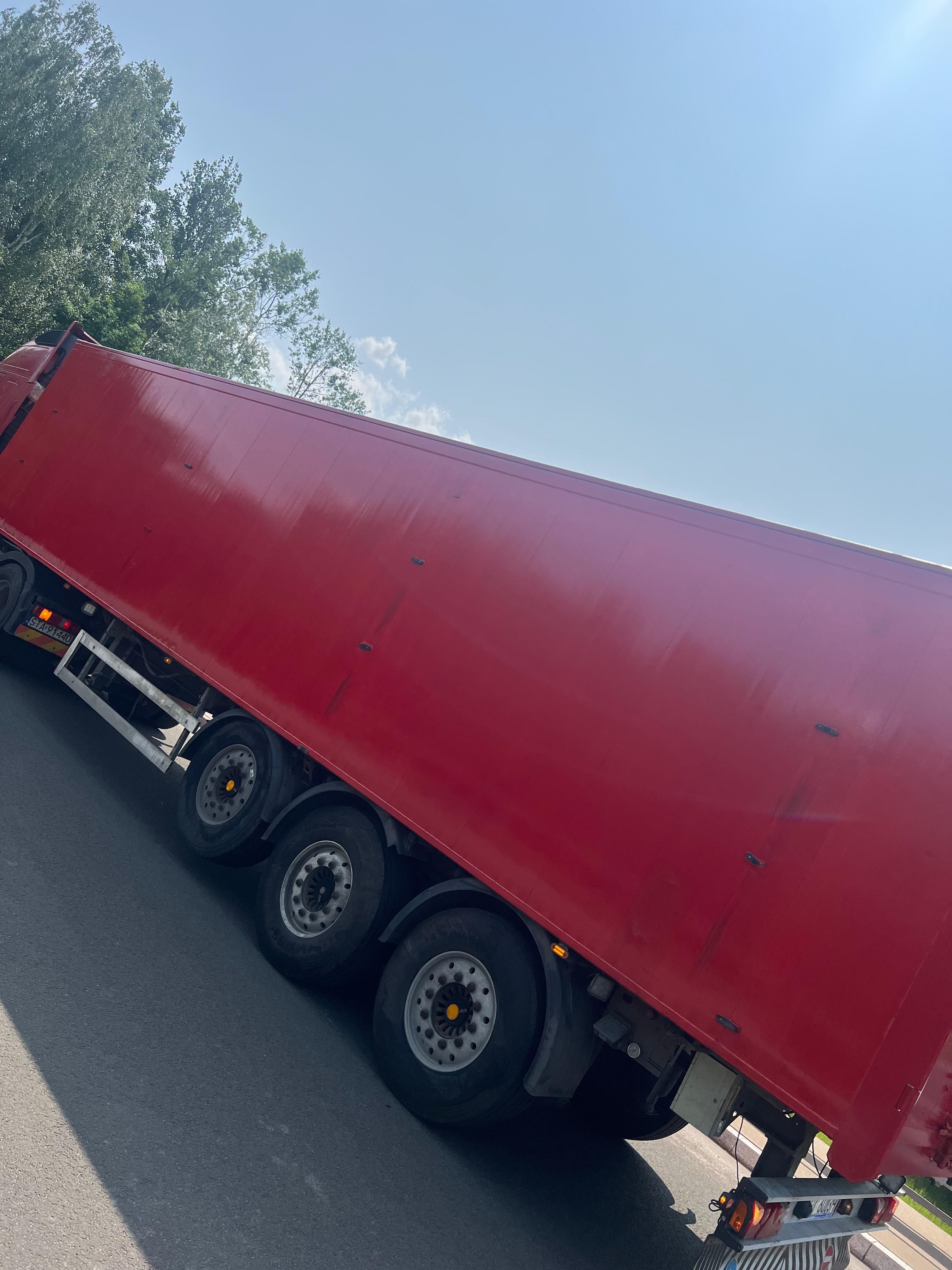 naczepa Knapen 60m3 ruchoma podłoga