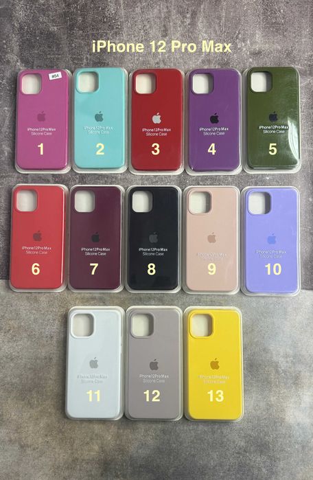 Full Чехол Silicone Case iPhone 12 mini 12 12 Pro Max Айфон