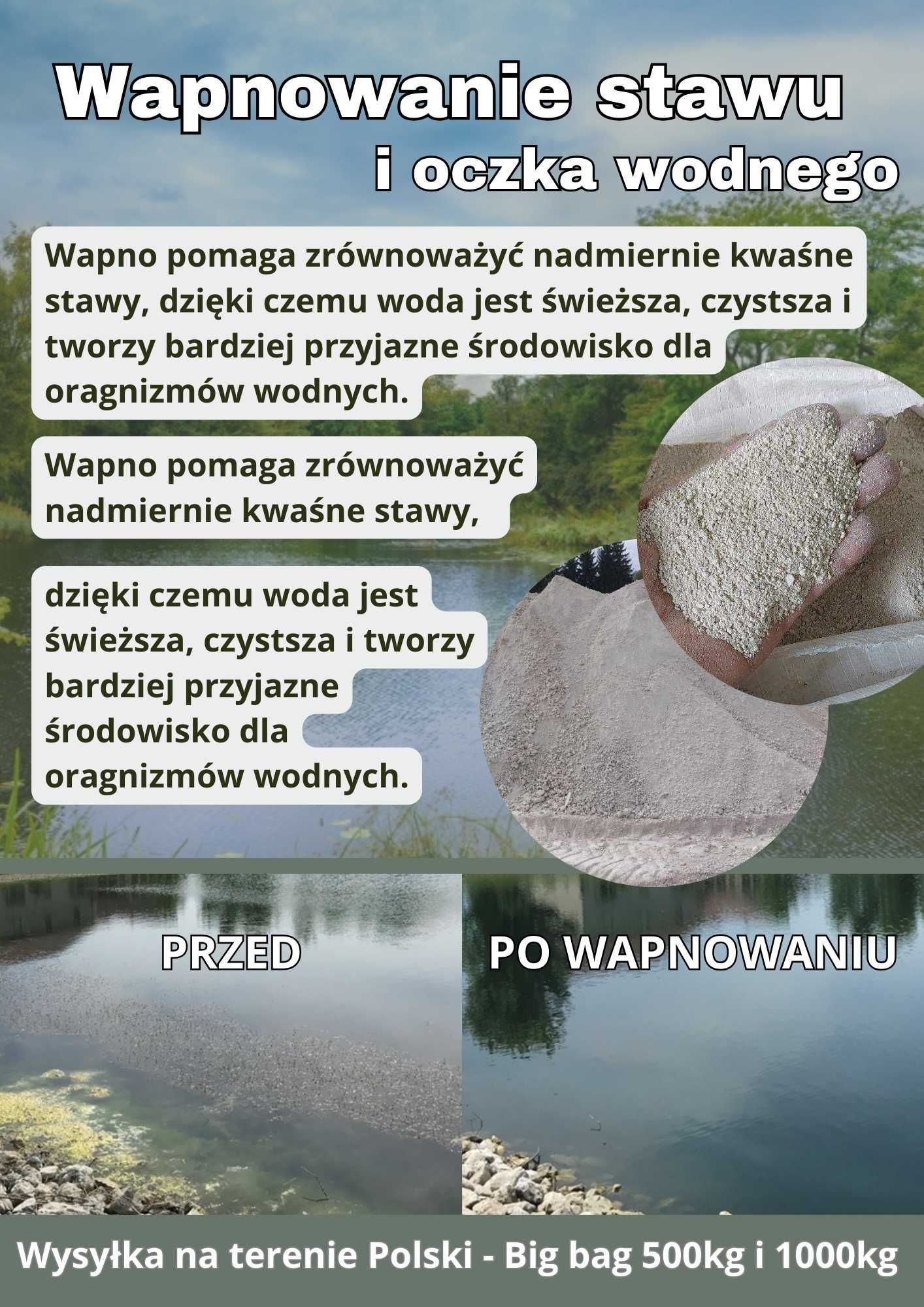 kreda rolnicza -stawowa -wapnowanie - odkwaszanie