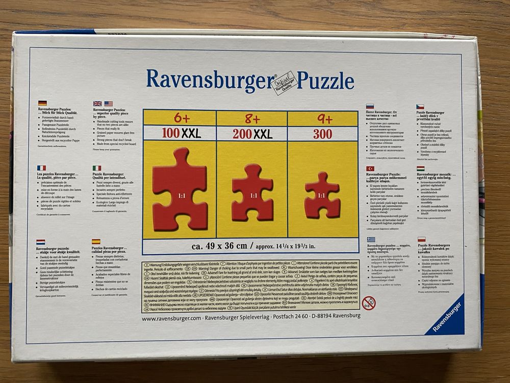 Ravensburger puzzle Barbie 200 elementów