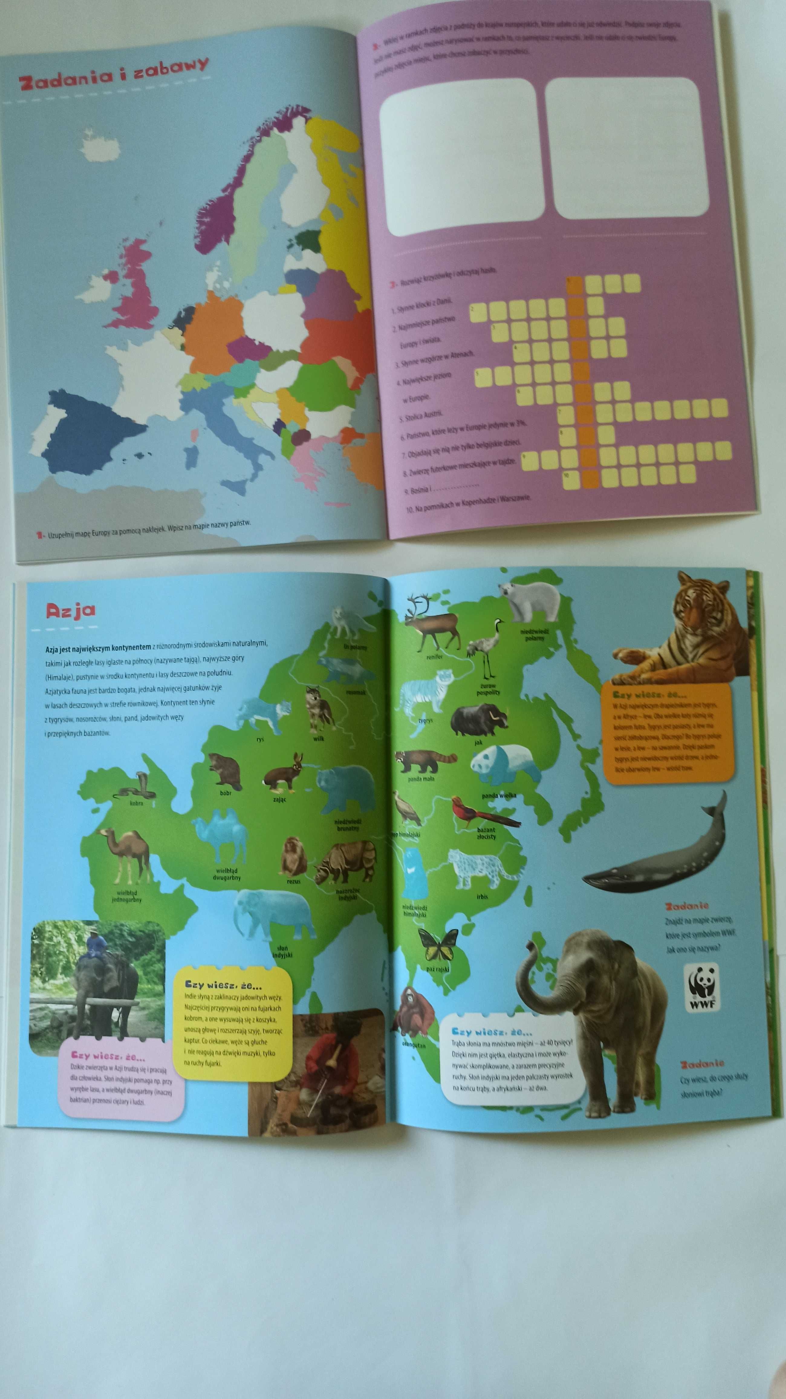 Atlas Europy i Atlas zwierząt świata! - Nowe książeczki  dla dzieci