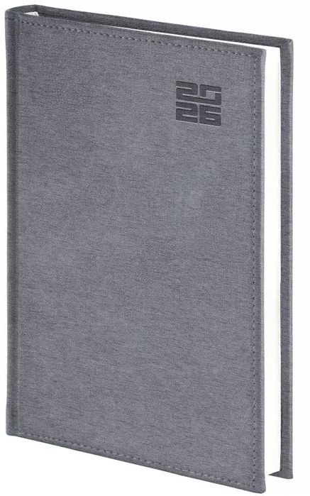 Kalendarz 2026 A5 tygod. notes Aluminium srebrny. Wokół nas