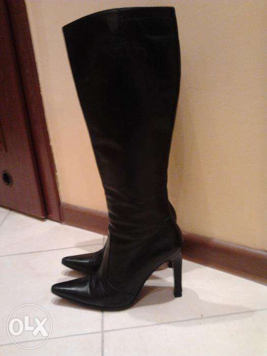 Kozaki skórzane rozmiar 37