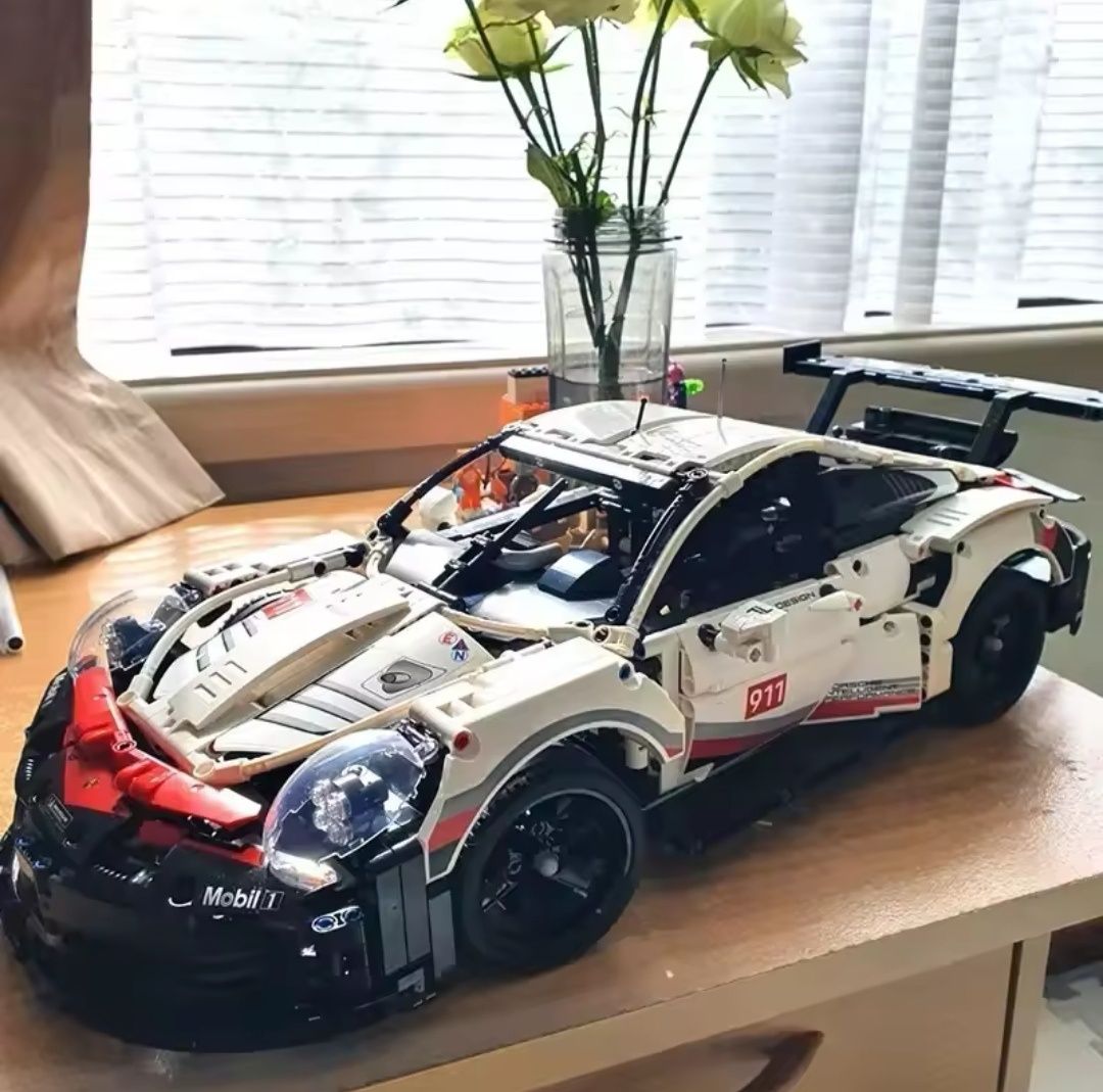 Nowe Klocki Technic Porsche 911 RSR na wzór 42096 (Nie Lego)