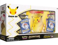 2xPokemon TCG: Celebrations Premium Figure Collection Pikachu VMAX