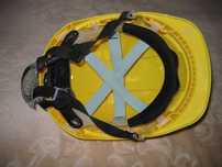 Hełm Kask budowlany 
POLSTAR YS-7
53-61cm +
kamzelka L - super stan