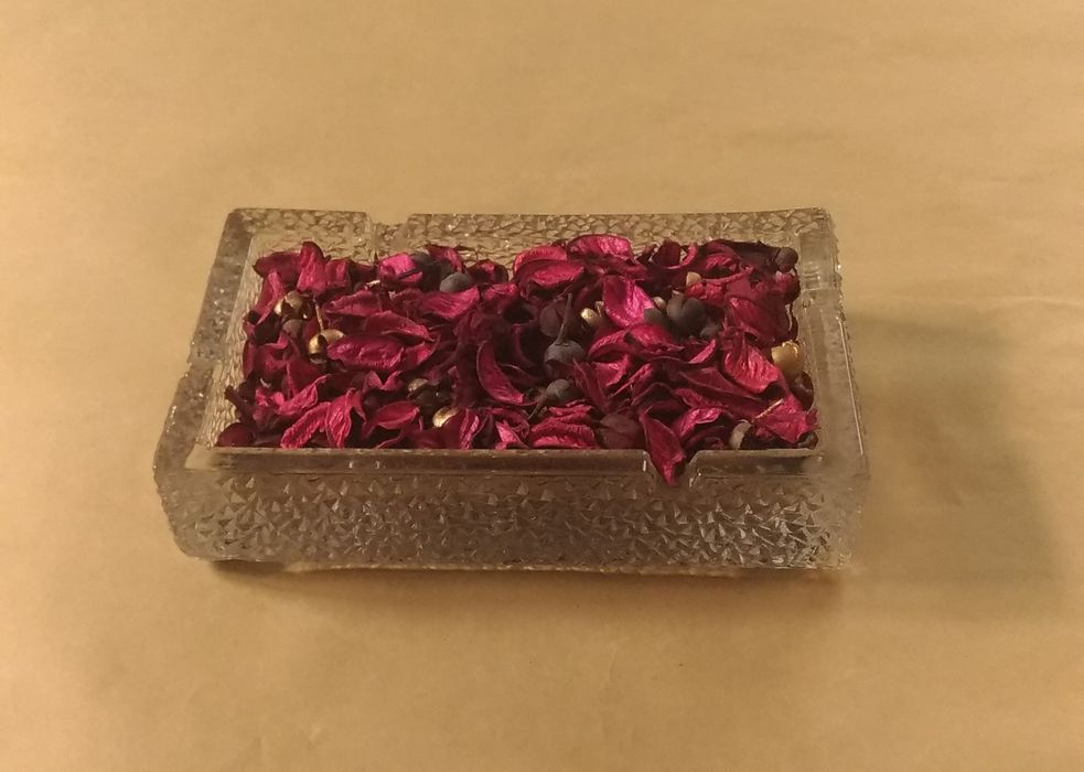 Travessa em Vidro Branco