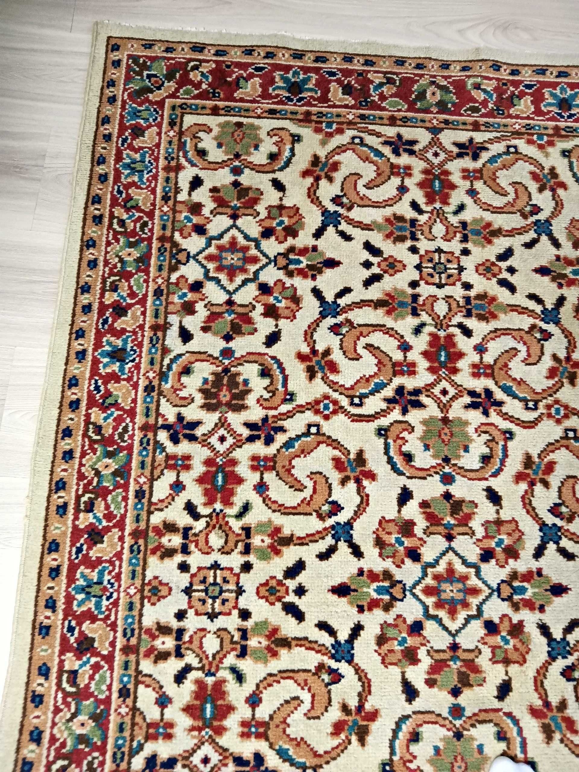Orientalny dywan wełniany vintage retro 190x120 cm