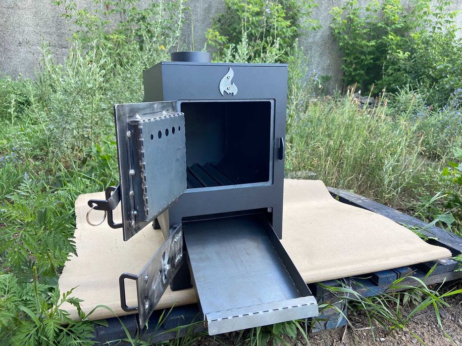 Посилена Буржуйка метал 5мм Пічка печка булер"ян Акція від виробника!