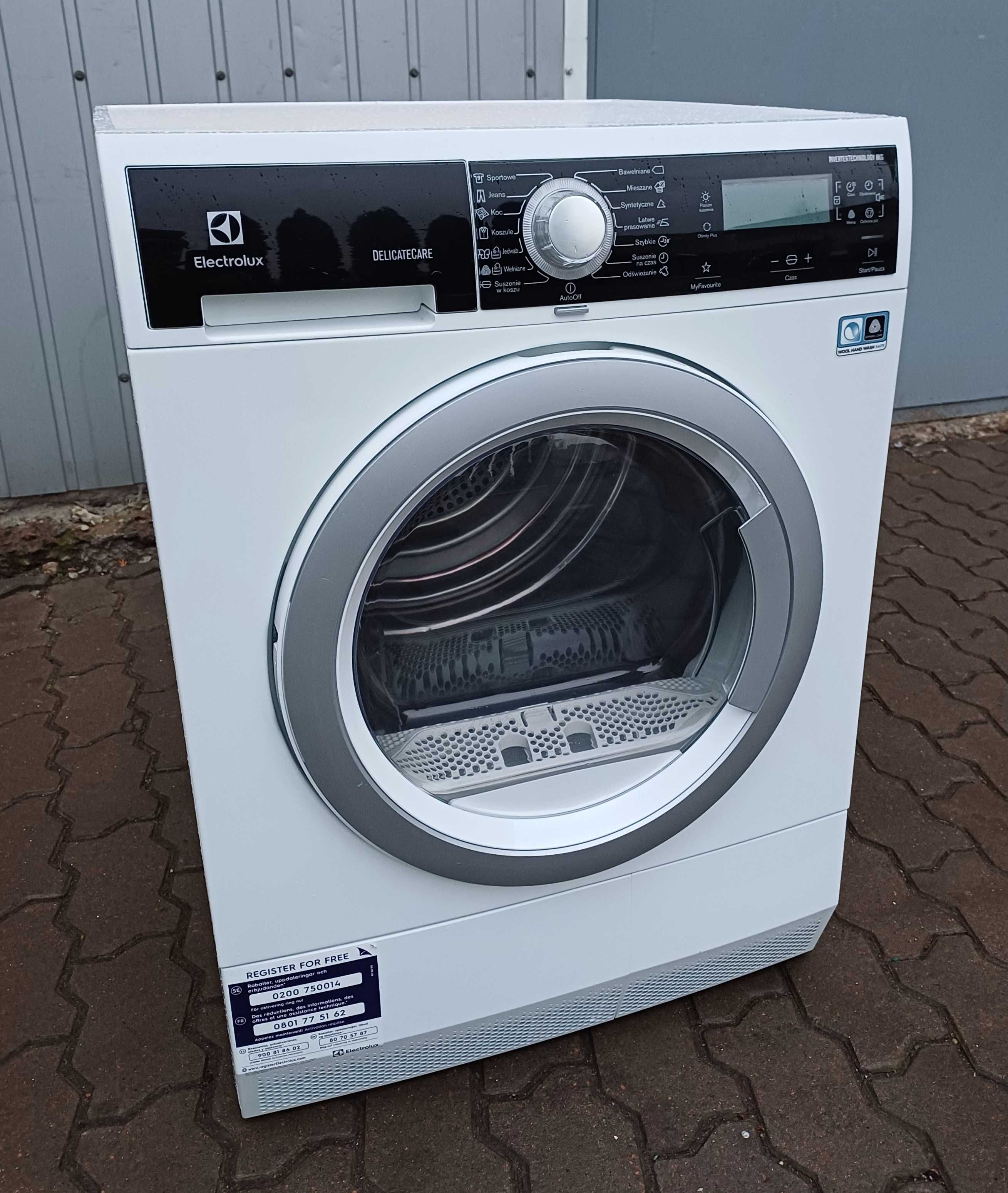 Сушильная машина Electrolux EDH13488GC 8кг корзина для шерсти и обуви