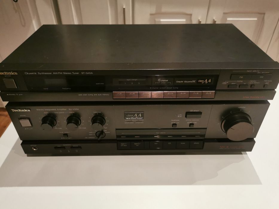 Wzmacniacz technics z radiem