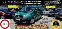 Fiat Scudo LONG!! 2,0HDI ,Panorama,!9Os GWARANCJA/Zamiana -Automi-x.pl