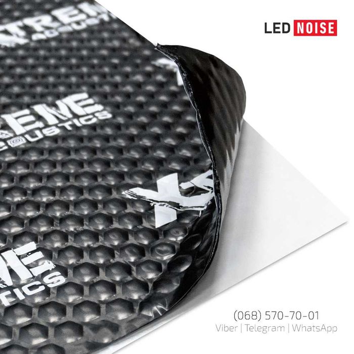 Виброизоляция Шумоизоляция Acoustics Ватин каучк MultiMat авто шумка