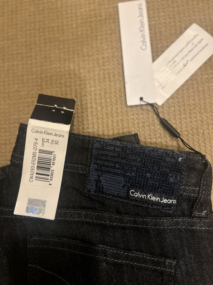 Calças ganga Calvin Klein n30 NOVAS