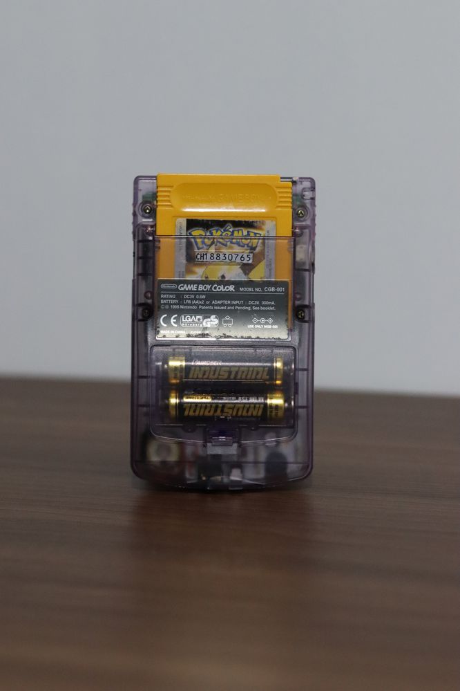 Game Boy Color Transparente