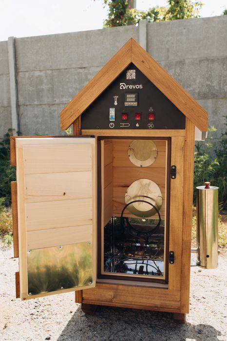 Універсальна коптильня 3 в 1 | 62 л Drevos Міні 2.0 для мʼяса та риби