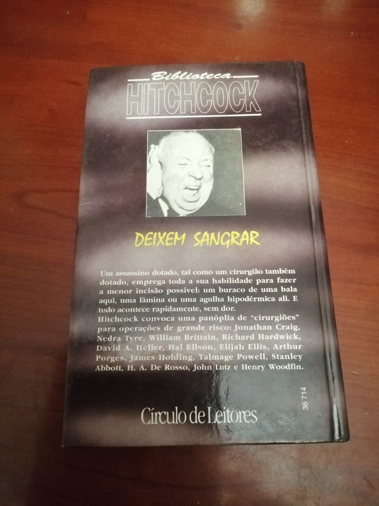 Deixem sangrar - Alfred Hitchcock.