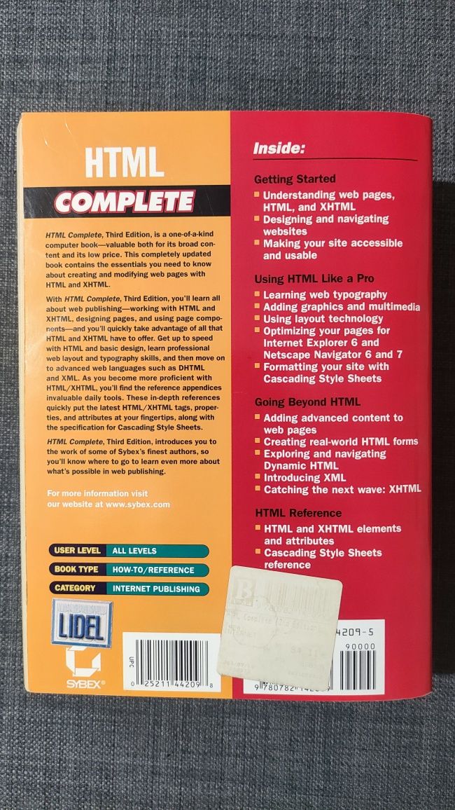 Livro HTML Complete (2003)